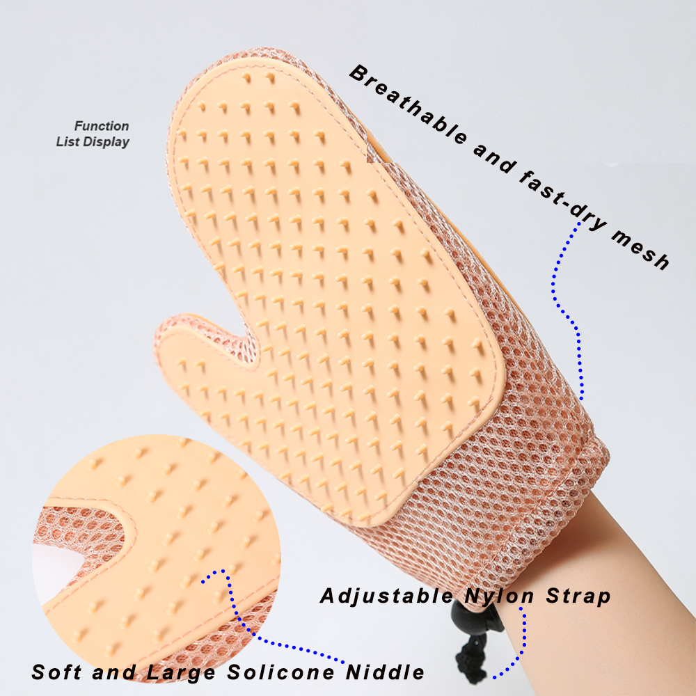 Pet Hair Grooming Glove