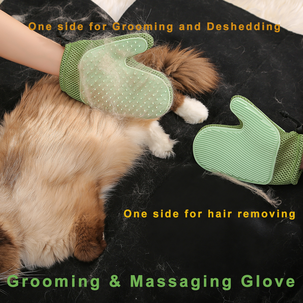 Pet Hair Grooming Glove
