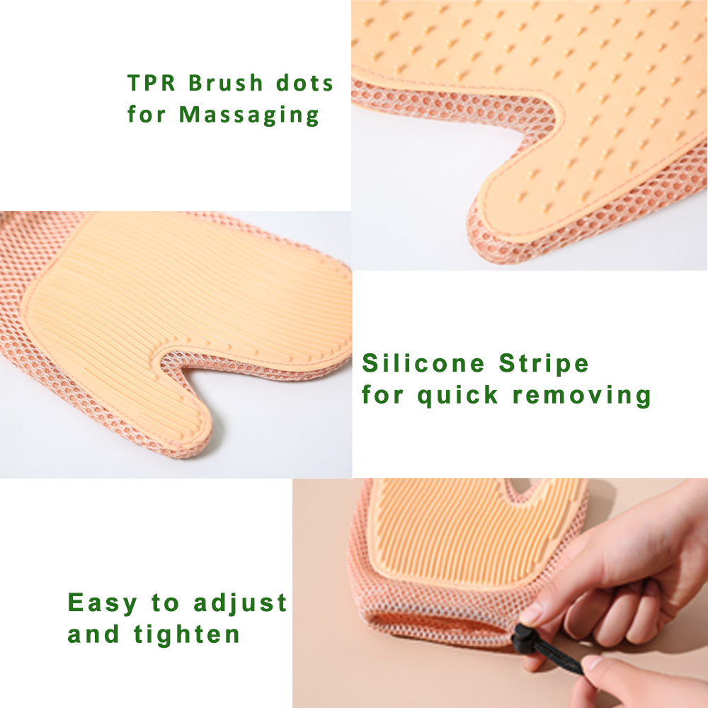 Pet Hair Grooming Glove