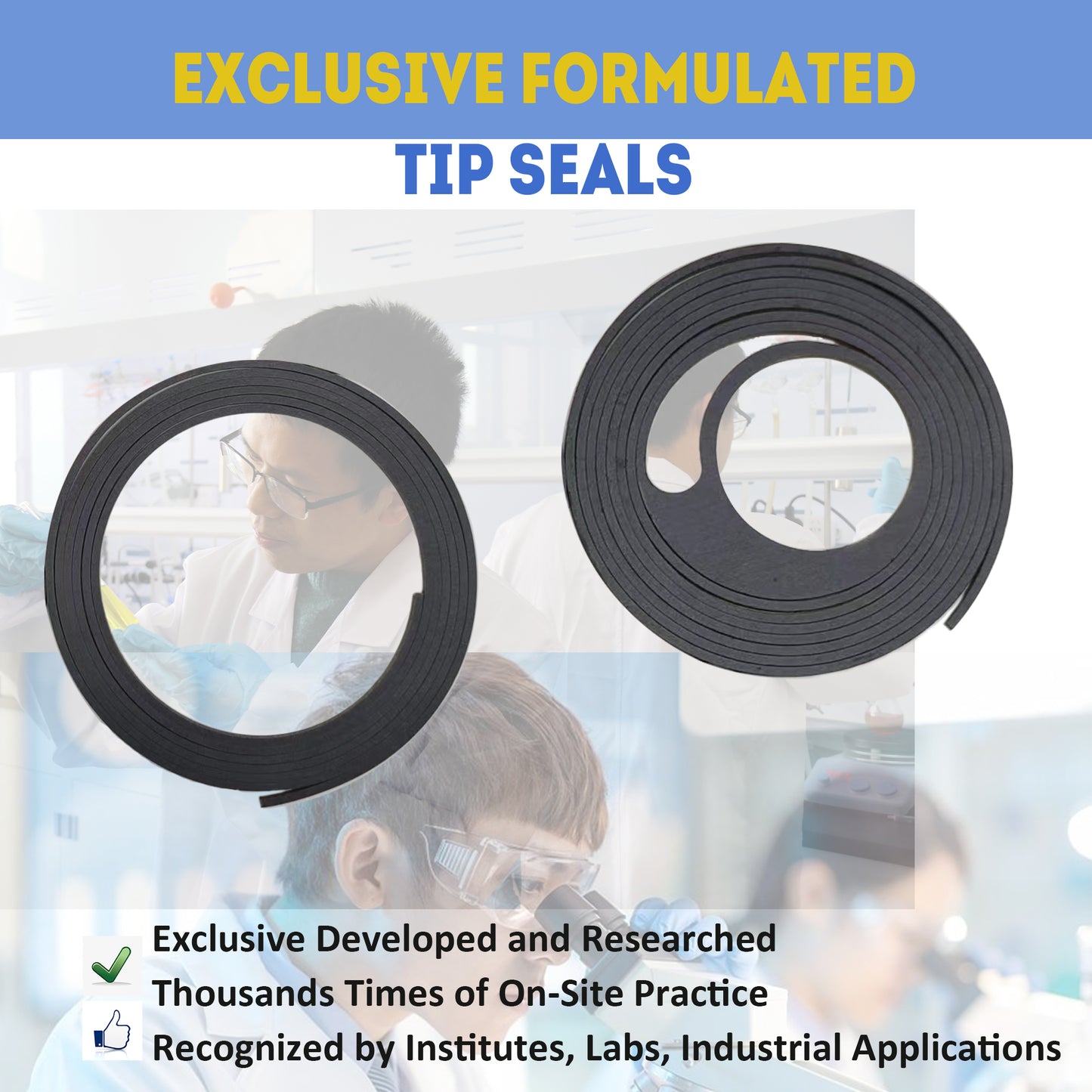 Tip Seal Kit for Ulvac Dry Vacuum Pump DVS-321/DVS-631