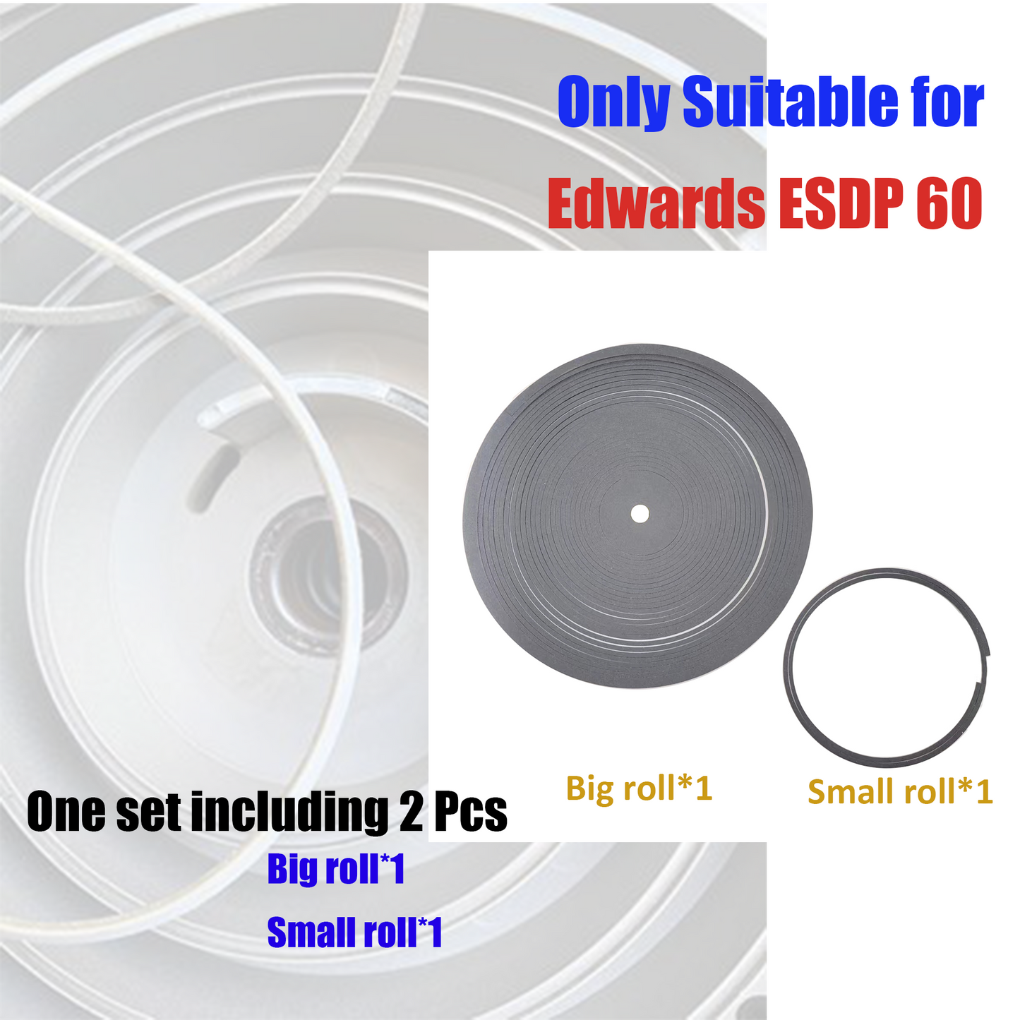 Tip Seals Replacement for Ulvac Scroll Vacuum Pump DIS-1000