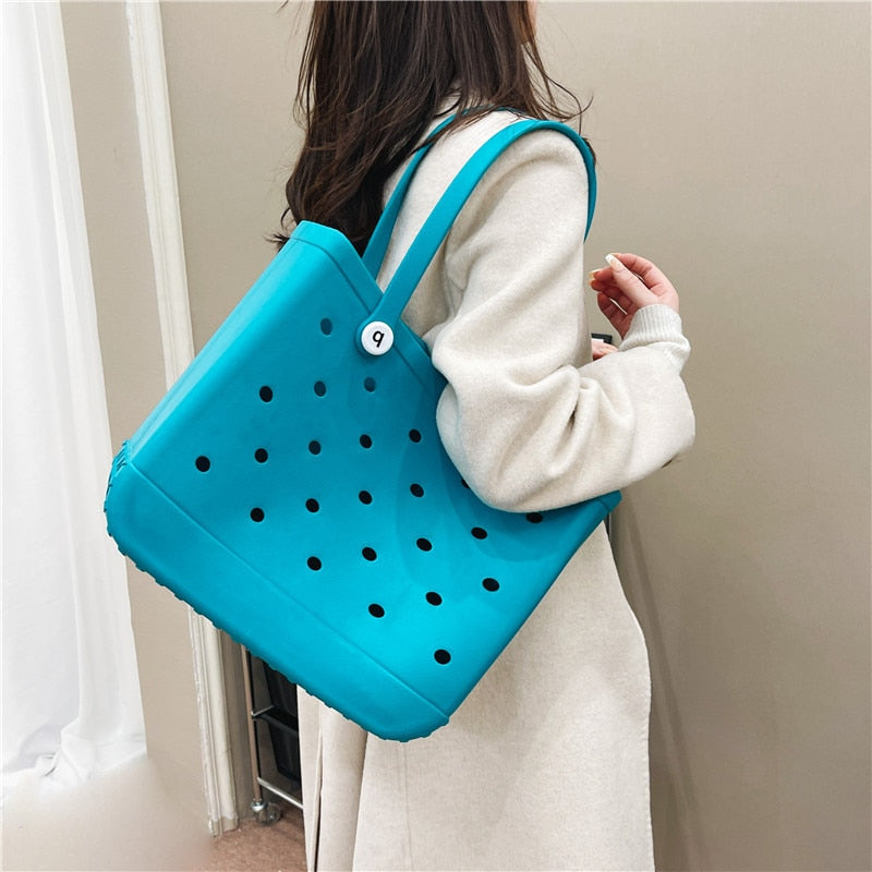 Large Fashion Printed EVA Summer Beach Bag
