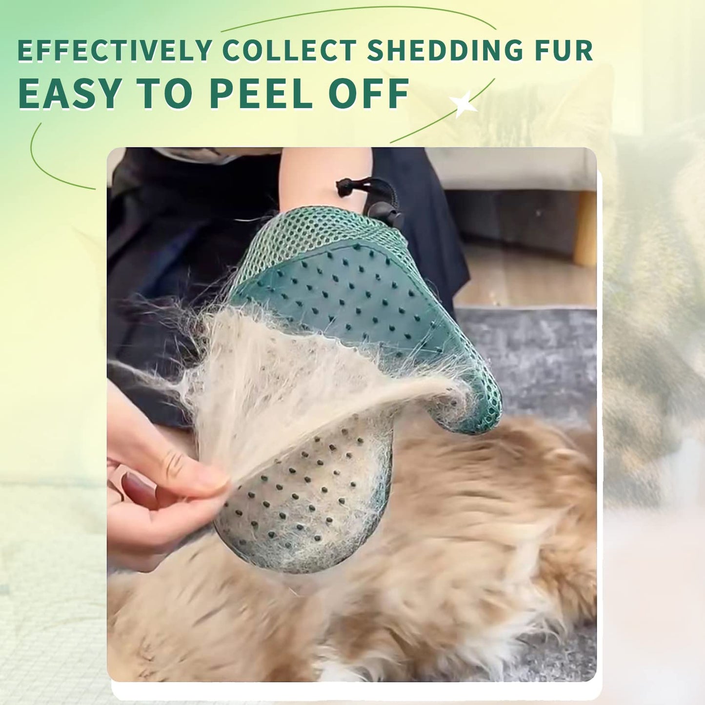 Pet Hair Grooming Glove