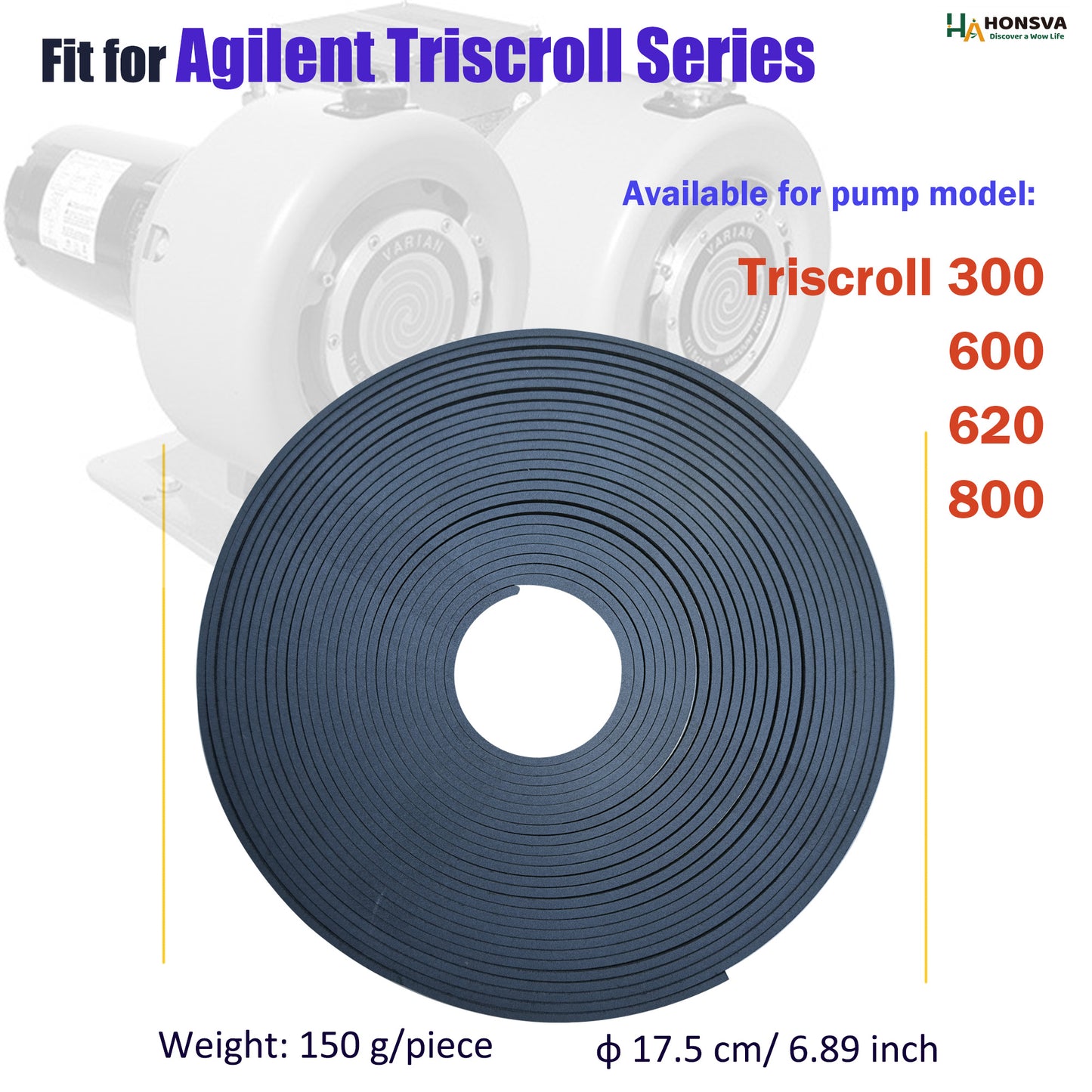 Tip Seal Kit for Agilent Triscroll Vacuum Pump-TS Series