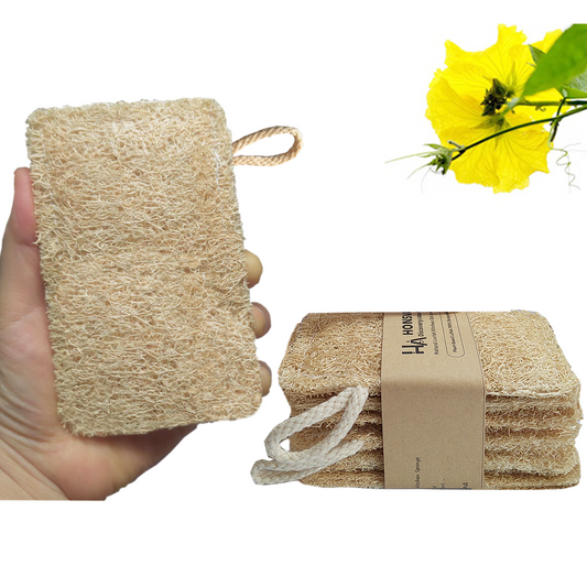 Natural Loofah Sponge for Kitchen Dish Cleaning