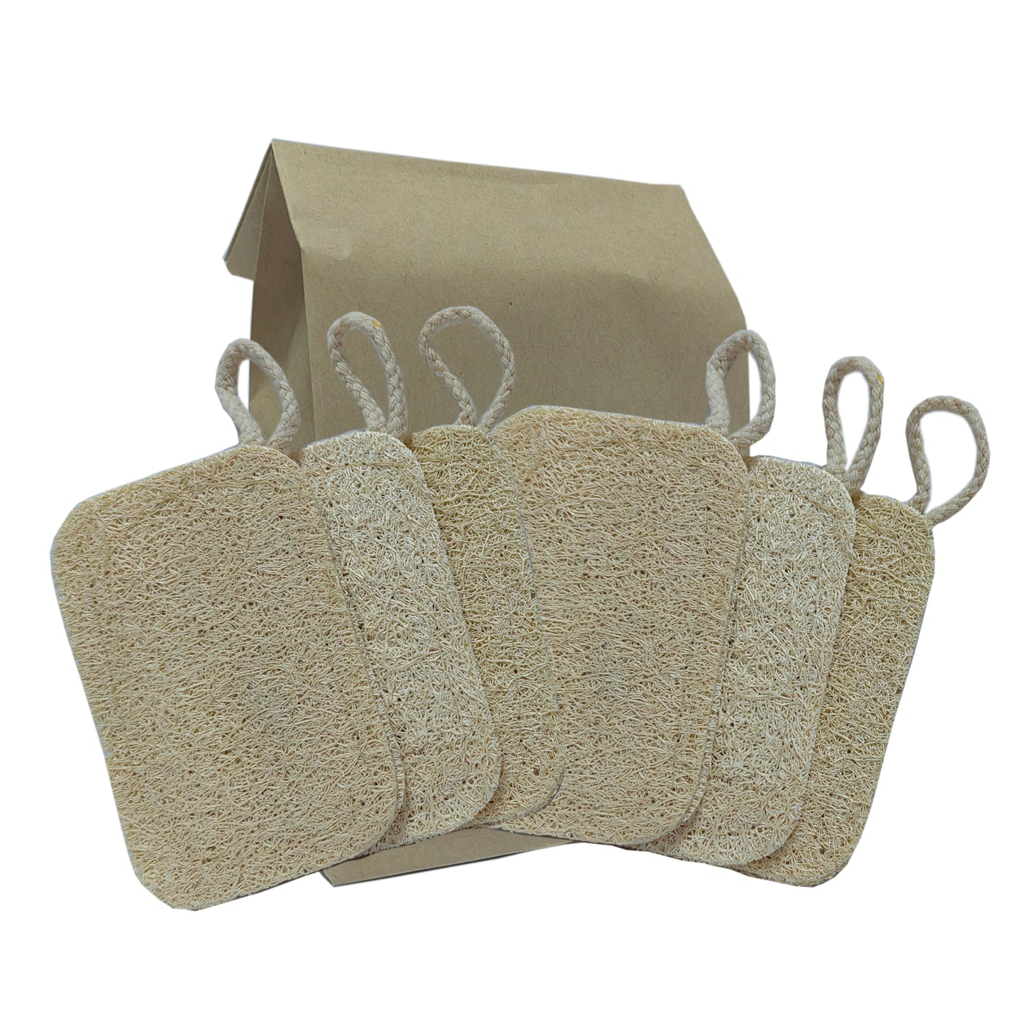 kitchen natural loofah scrubbies
