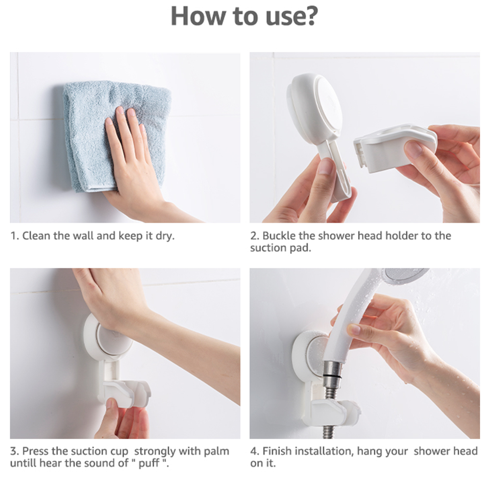 Removable Shower Head Holder