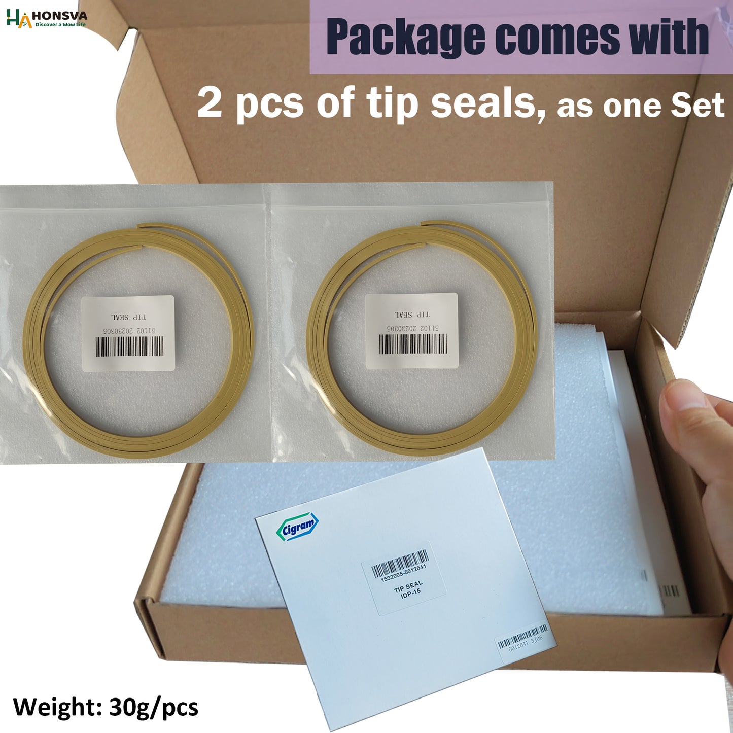Tip Seal Replacement for Agilent Dry Scroll Vacuum Pump-IDP Series