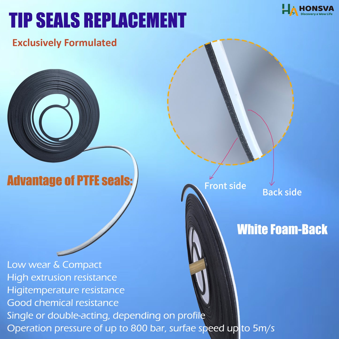 Tip Seal Kit for Ulvac Dry Vacuum Pump-DIS Series