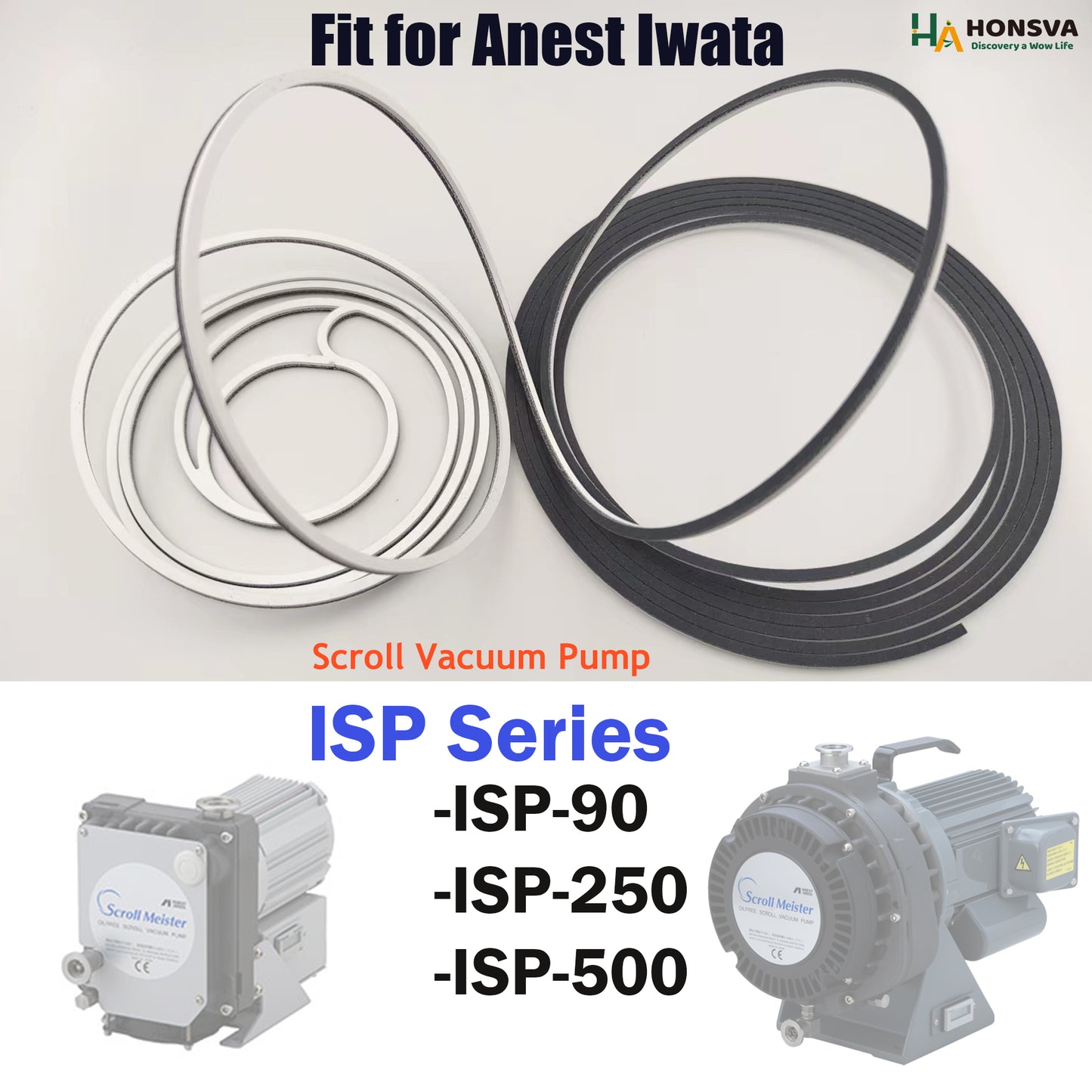 Tip seal replacement for Anest Iwata ISP series