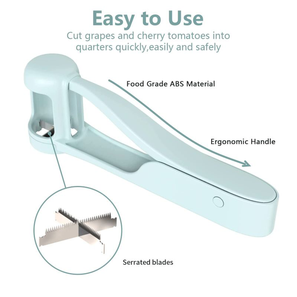 Quarter Fruit Slicer for Cutting Grape/Tomato/Cherry/ Strawberry