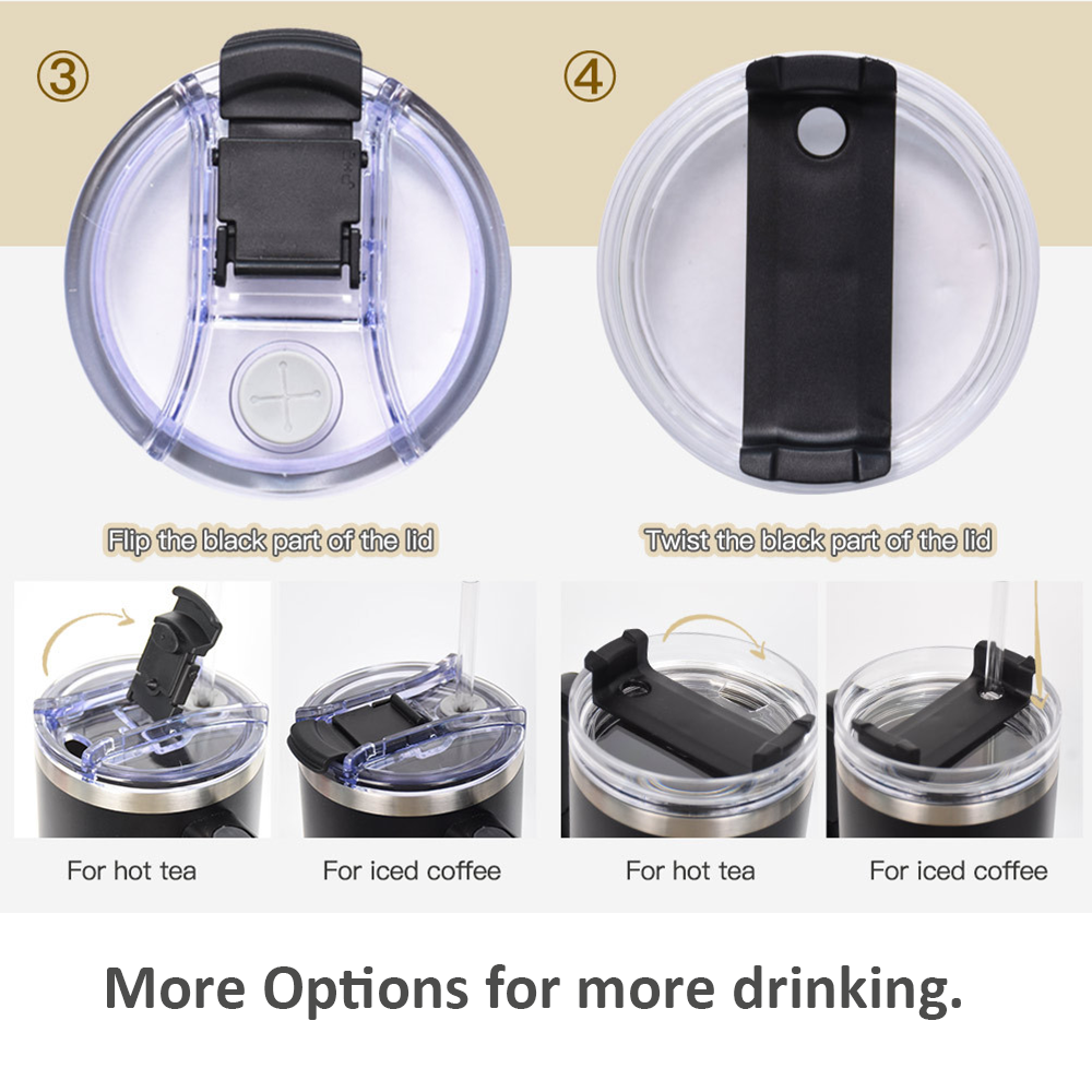 Tumbler 40 oz with Straw and Lid (2023 New Version)
