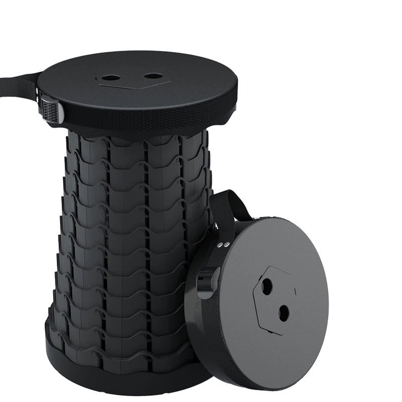 Upgraded Portable Retractable Folding Stool