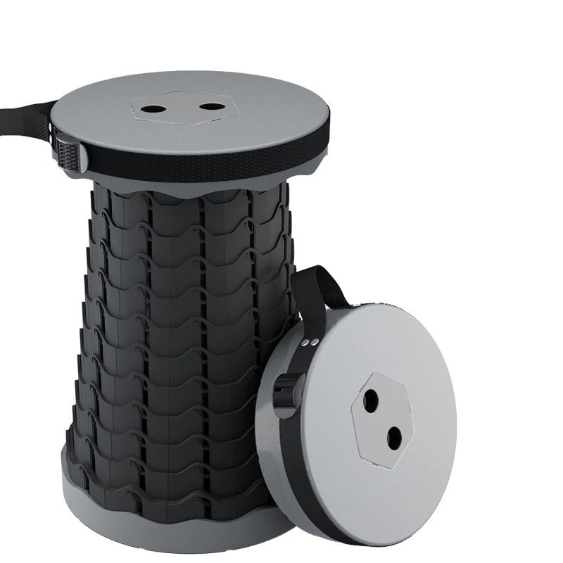 Upgraded Portable Retractable Folding Stool