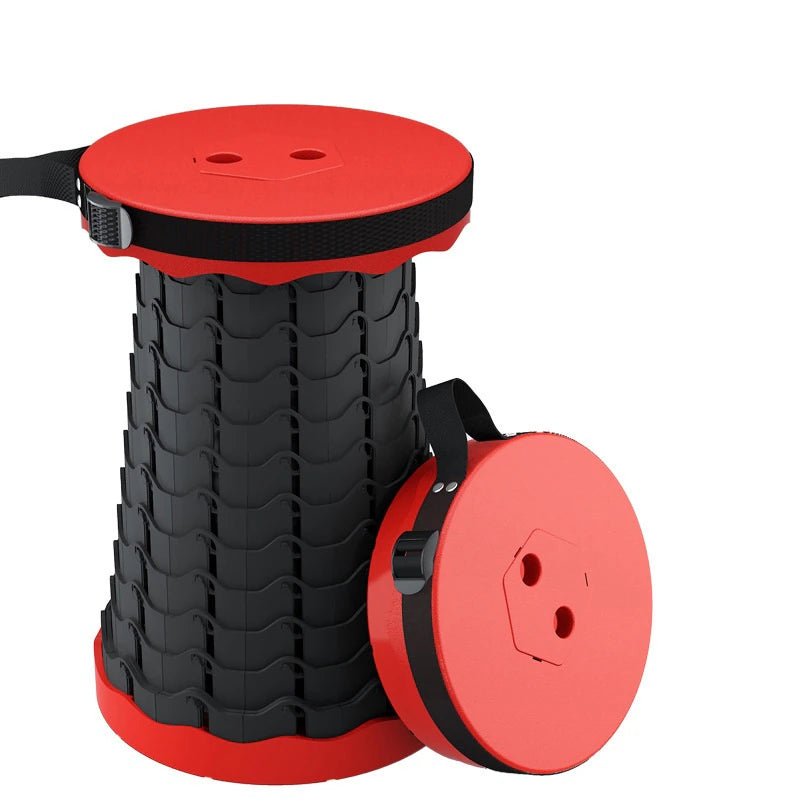 Upgraded Portable Retractable Folding Stool