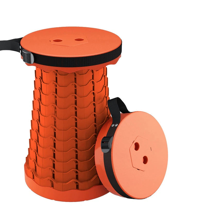 Upgraded Portable Retractable Folding Stool