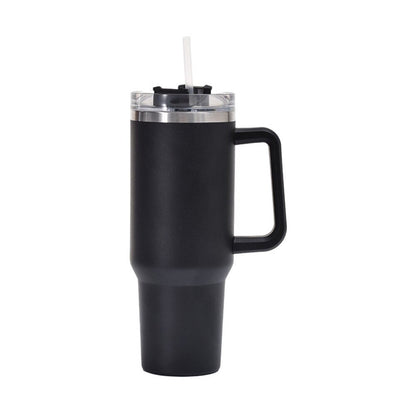 40 oz Insulated Tumbler with Handle & Straw Lid